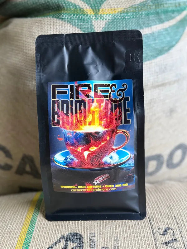 Fire & Brimstone – 300mg High-Caffeine Medium Roast